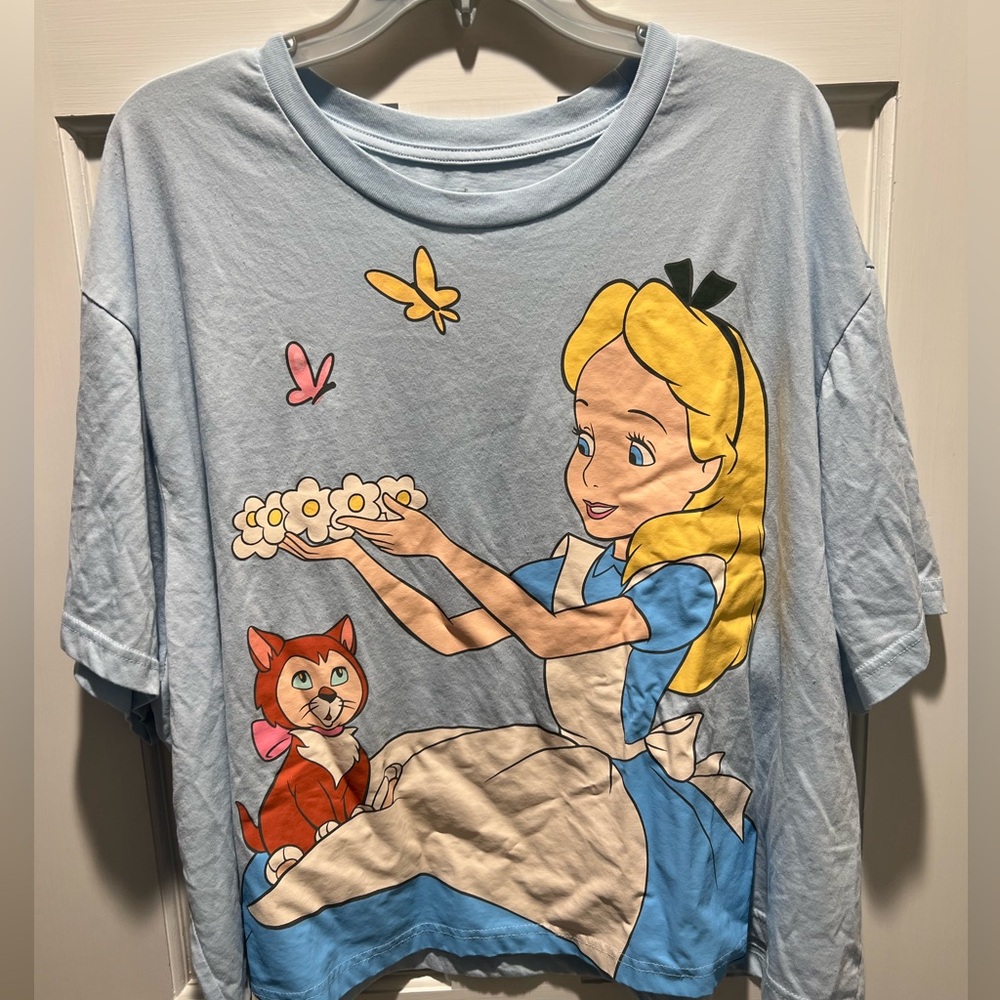 Alice in wonderland t shirt 3x